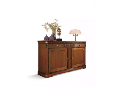 Sideboard Italiaanse meubels Massief Woonkamer Dressoir Kast Hout Nieuw