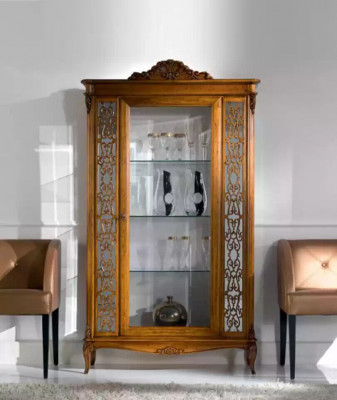 Vitrine Italiaanse luxe meubels vitrines dressoir glazen kast ontwerp