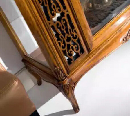 Vitrine Italiaanse luxe meubels vitrines dressoir glazen kast ontwerp