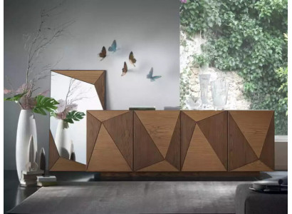 Kast Dressoir Woonkamer Houten kast Kast Hout Italië Dressoir