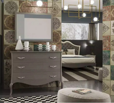 Ladekast Spiegel Ladenkast Kast Luxe Plank Meubel Set Nieuw 2-delig.