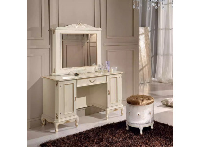 Stijlvolle witte commode spiegel klassieke meubelset van dressoir commodes