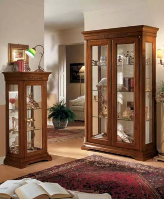 Vitrine Buffet Kast Moderne Stijl Woonkamer Glazen Kast Vitrines