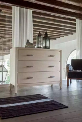 Ontwerp commode houten kast commodes Beige Italiaanse meubels console