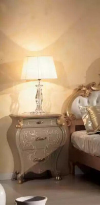Nachtkastje consoles bijzettafel Beige nachtkastjes bijzettafels meubels