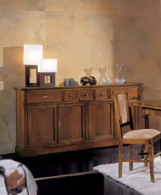 Kast Dressoir Kast Sideboard Ladenkast Stijl Hout Luxe Meubelen Nieuw