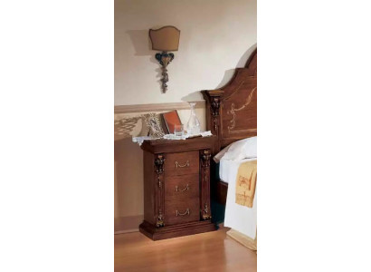 Luxe design nachtkastjes bijzettafels slaapkamer hout luxe consoles