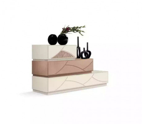 Italiaans meubelontwerp commode Modern Beige Luxe Houten Meubels Nieuw