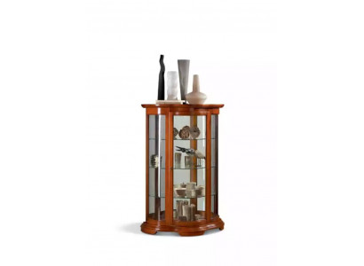 Vitrine kast Plank Woonkamer Dressoir Klassieke meubels Planken Hout
