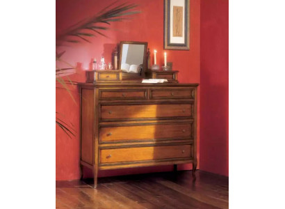 Luxe commode bruine kast woonkamer hout design klassieke meubels nieuw