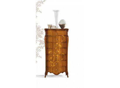 Exclusieve bruine hoge ladekast Kast Commode Kasten Commodes Dressoir