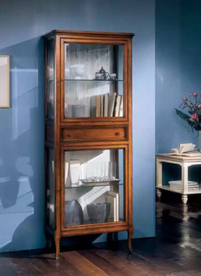 Vitrine Kast Ladenkast Glasplank Vitrines Houten Kasten Woonkamer