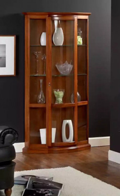 Kasten Houten Vitrine Glas Kast Vitrine Woonkamer Meubelen Dressoir