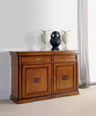 Luxe dressoir hout woonkamer meubels kast bruin commode nieuw