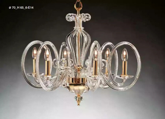 Kroonluchter Lamp Hanglamp Kristal Luster Plafondlamp