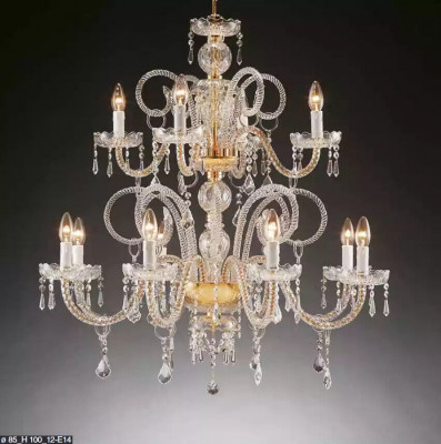 Kristallen kroonluchter kroonluchter hanglamp plafondlamp lamp