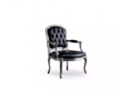 Luxe design stoel Italiaanse stijl meubels éénzitter houten fauteuil nieuw