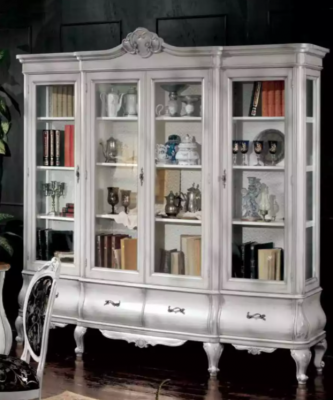 Elegante boekenkast in de studeerkamer Bestelling planken Kasten