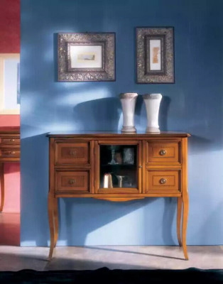 Klassiek Stijl Dressoir Sideboard Woonkamer Hout Dressoir Bruin Nieuw