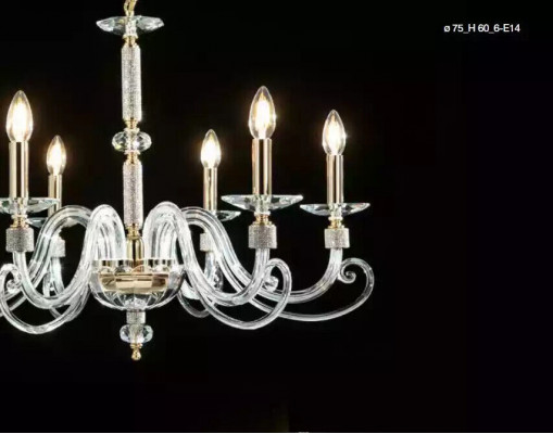 Kristallen hanglamp kroonluchter kroonluchter plafondlamp