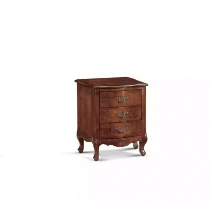 Nachtkastje Luxe Houten Nachtkastjes Tafel Consoles Klassieke Stijl Bruin
