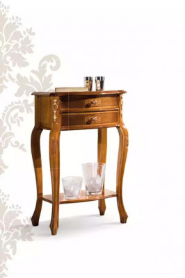 Klassieke bijzettafel houten bijzettafel van hoge kwaliteit console lades