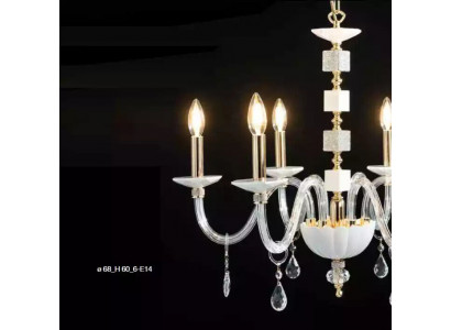 Hanglamp Wit Kristal Kroonluchter Luxe Kroonluchter Lamp Verlichting