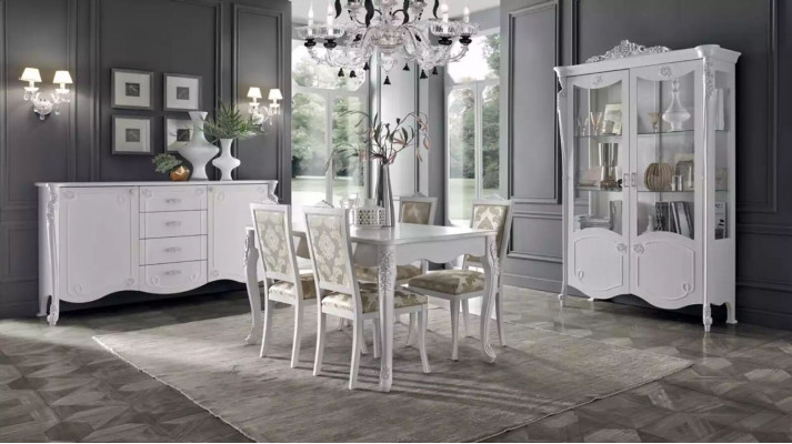 Luxe design gestoffeerde stoel Stoelen Zitkamer Massief hout design Nieuw