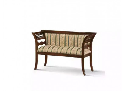 Poef bank Ontwerper Woonkamer Beige Klassieke Zitmeubelen Nieuw Luxe