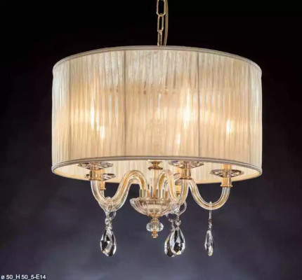 Koninklijke luxe kroonluchter plafondlamp Gouden kroonluchter