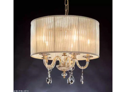 Koninklijke luxe kroonluchter plafondlamp Gouden kroonluchter