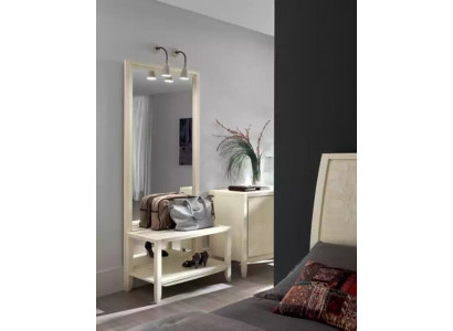 Staande spiegel Ontwerp spiegel Italiaanse slaapkamer Hout Staande Muur