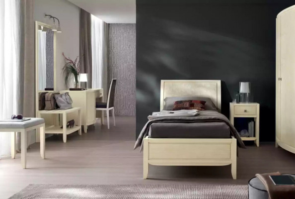 Staande spiegel Ontwerp spiegel Italiaanse slaapkamer Hout Staande Muur