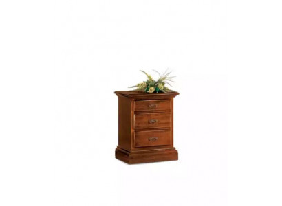 Nachtkastje Ontwerp Tafel Meubels Hout Slaapkamer Bijzettafel Bruin Nieuw