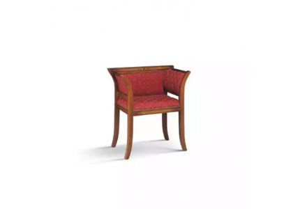 Eetkamer houten stoel met armleuning Klassiek Nieuw Ontwerp Gestoffeerde Zitting
