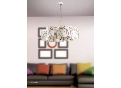 Kroonluchter Stijl Hedendaagse Plafondlamp Wit Mooie Lamp