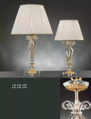 Tafellamp Tafellamp Verlichting Kristal Lampen Antieke Stijl Lamp