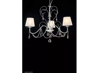 Luxe kristallen hanglamp Stijlvolle 3x lampen plafondluchter