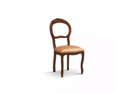 Klassieke houten leunstoel houten stoel ontwerp luxe stoel eetkamerstoel