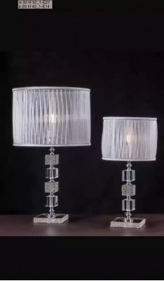 Luxe witte tafellamp kristallen kroonluchter klassieke stijl nieuw