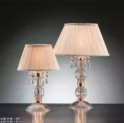 Antieke stijl tafellamp lampen kroonluchter kristal tafellampen lamp