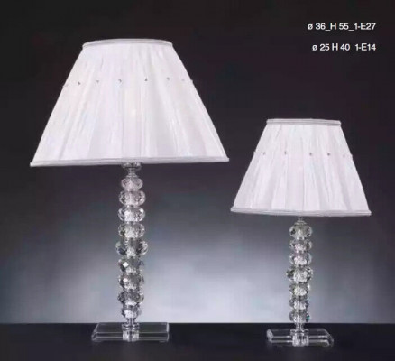 Tafellamp Witte tafellamp Kristallen kroonluchter Moderne lampen nieuw