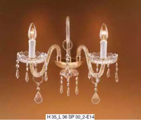 Wandlamp Wandlamp Klassieke Wandkroonluchter Dubbele Wandlamp Nieuw