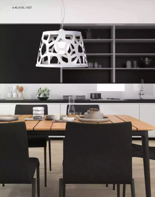 Ontwerper Luxe Kroonluchter Plafondlamp Moderne Witte Luxe Lamp Stijl