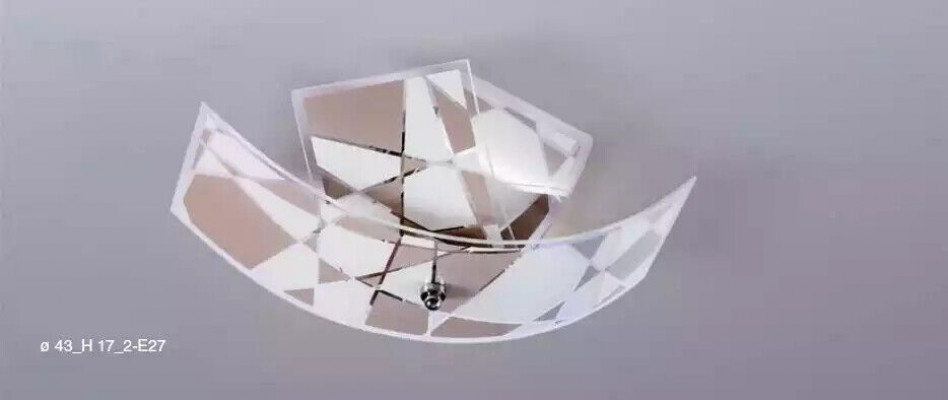 Luxe kristallen kroonluchter 2x lamp modern wit lamp nieuw