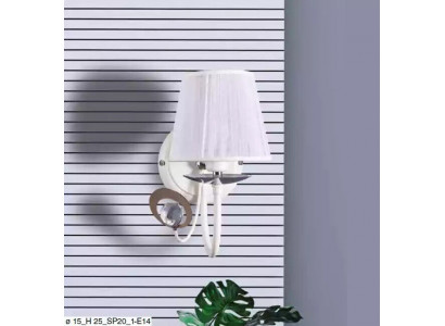 Witte wandlamp ontwerper luxe lamp kroonluchter klassieke stijl