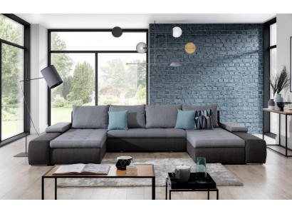 Woonlandschap luxe bankstel hoekbank textiel banken bankstel meubels nieuw