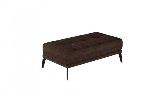 Lounge voetenbankje Hocker xxl Club Ottomaanse Pufa leer textiel Ottomaanse ontwerper Nieuw.