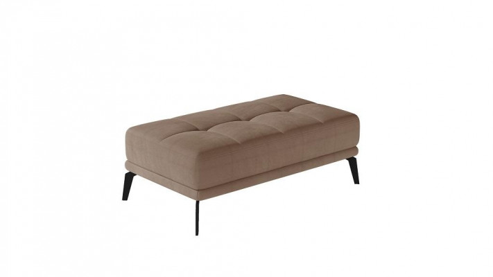 Lounge voetenbankje Hocker xxl Club Ottomaanse Pufa leer textiel Ottomaanse ontwerper Nieuw.