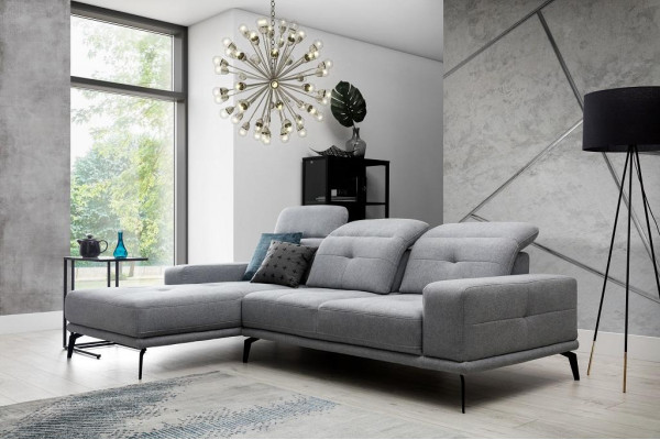 L Vorm hoekbank stof zitgroep designer woonlandschap textiel bank bank nieuw